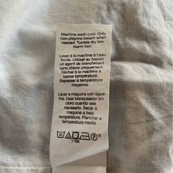 Gap Striped Blue / Off White Skirt Ladies Medium - Picture 10 of 10